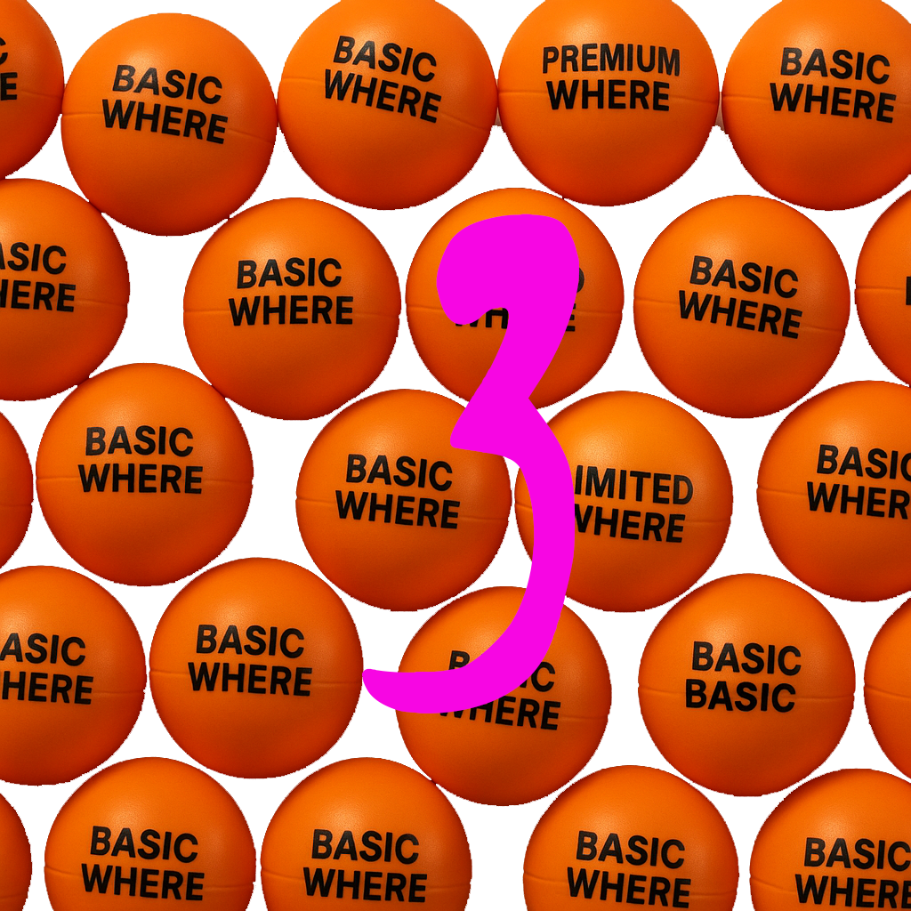 Mystery Ball Shirt 3-Pack – Three Throws, Three Mystery Balls, Three Shirts Our best Value